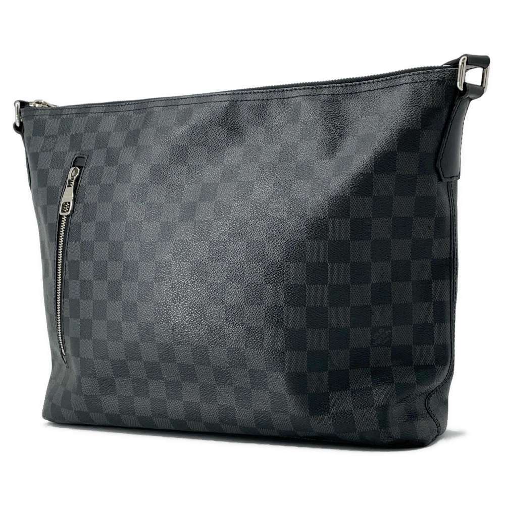 Louis Vuitton Damier Bag Black Mick Shoulder Black Crossbody Graphite